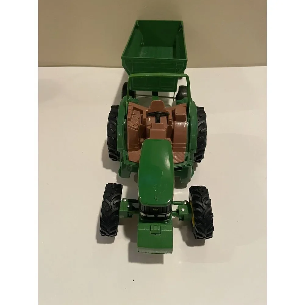 Ertl John Deere Tractor & Hay Wagon 1/32‎ Plastic Farm Horse Ranch